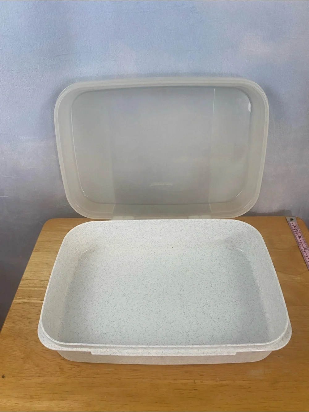 Vintage Tupperware Storz-A-Lot 2242D Hinged Storage Container